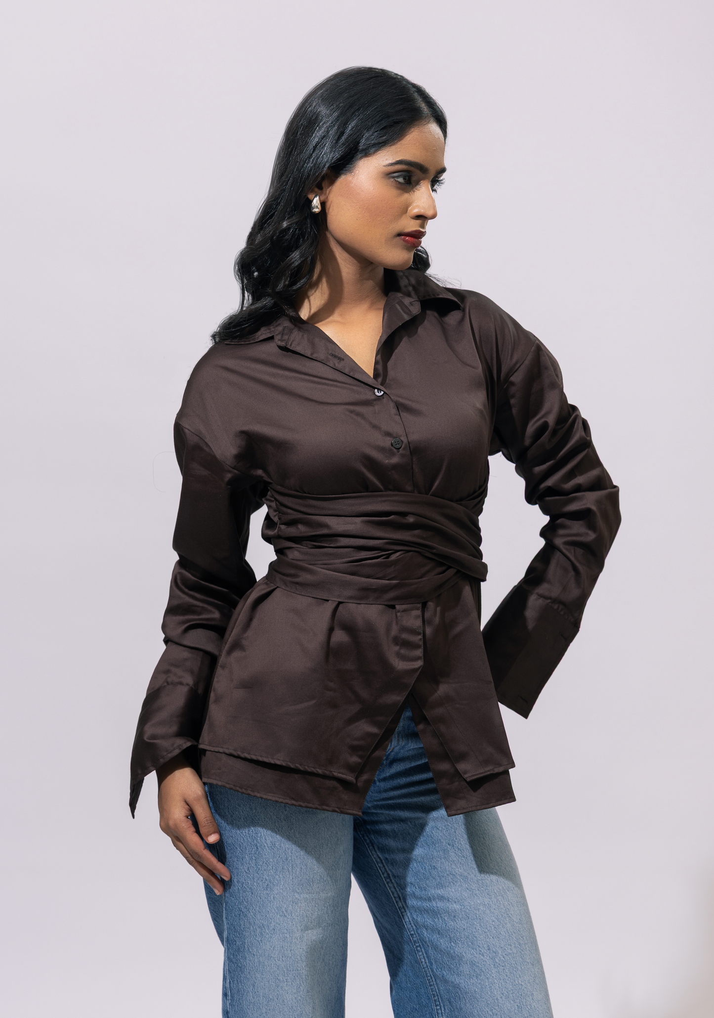 ASPEN SHIRT (BROWN)