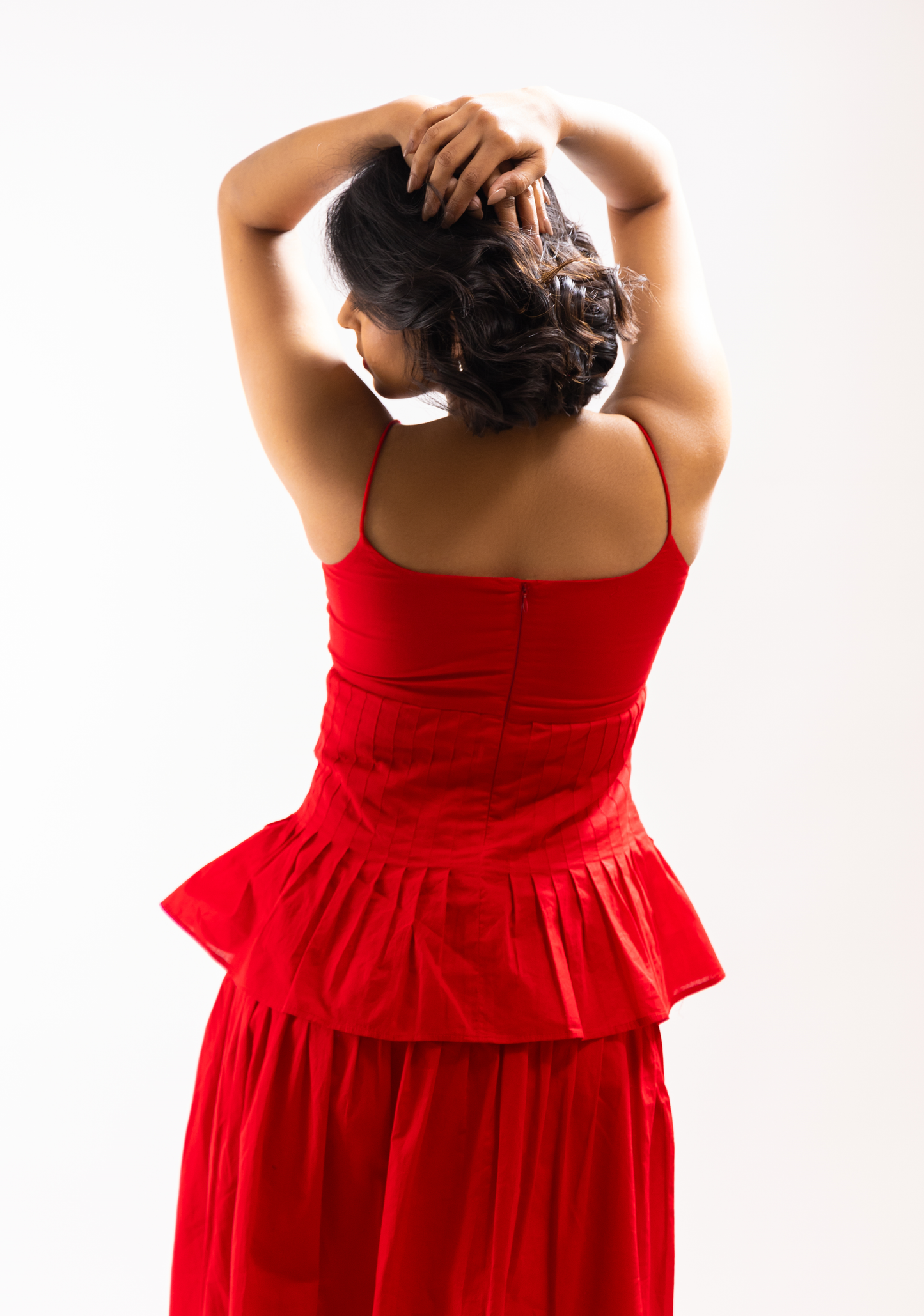 JANVI TOP (RED)