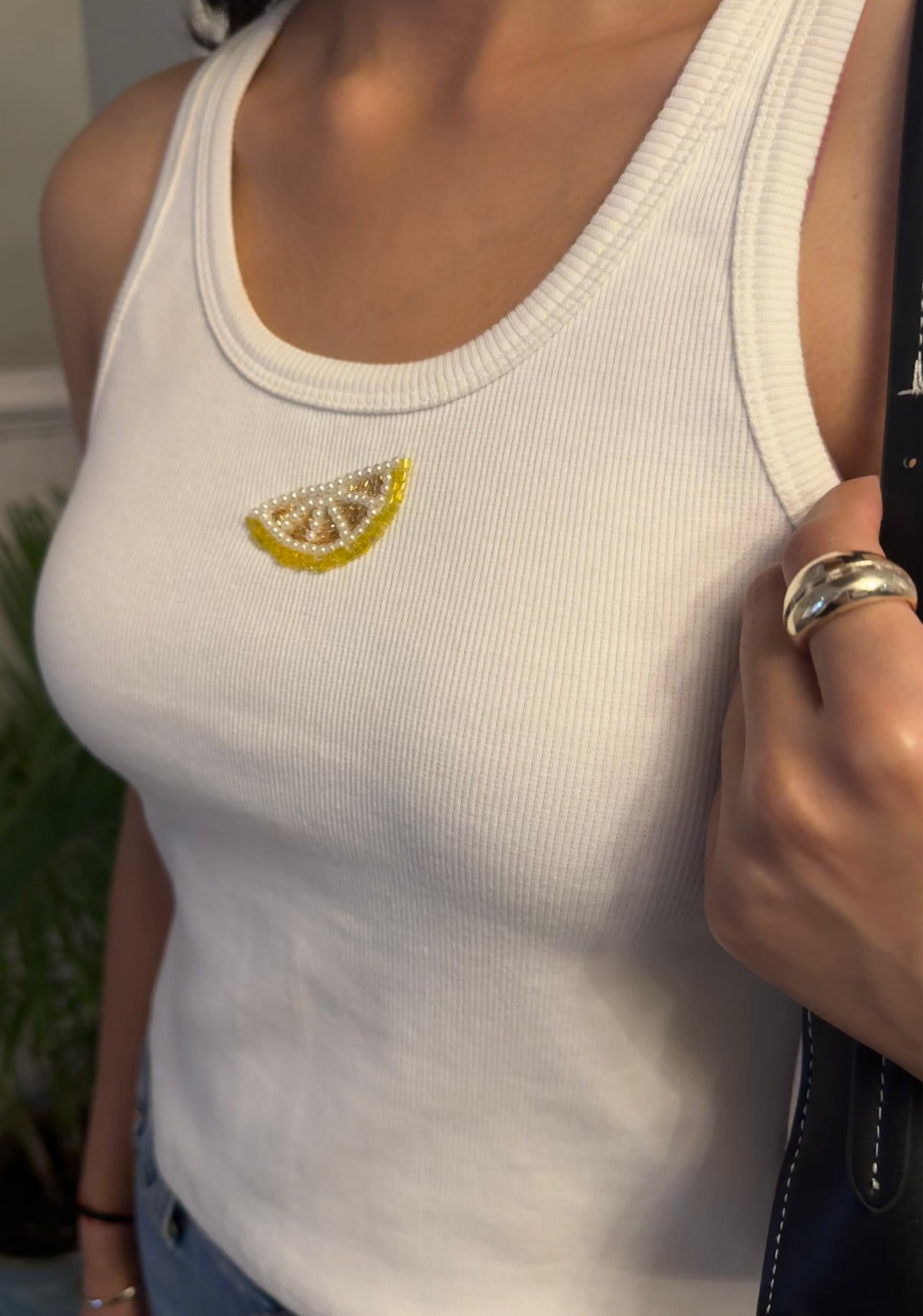 LIME TANK TOP WHITE (PRE-ORDER)