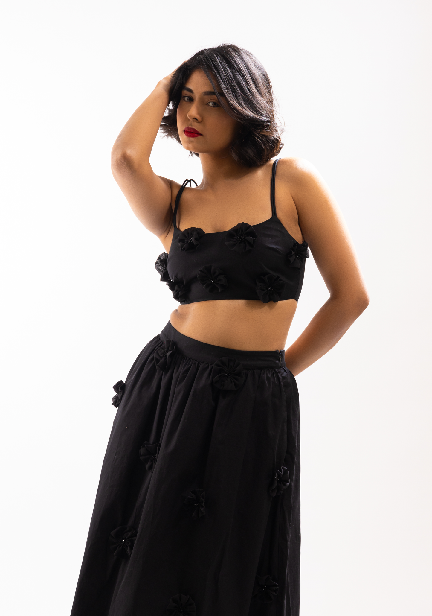 GARGI SET (BLACK)