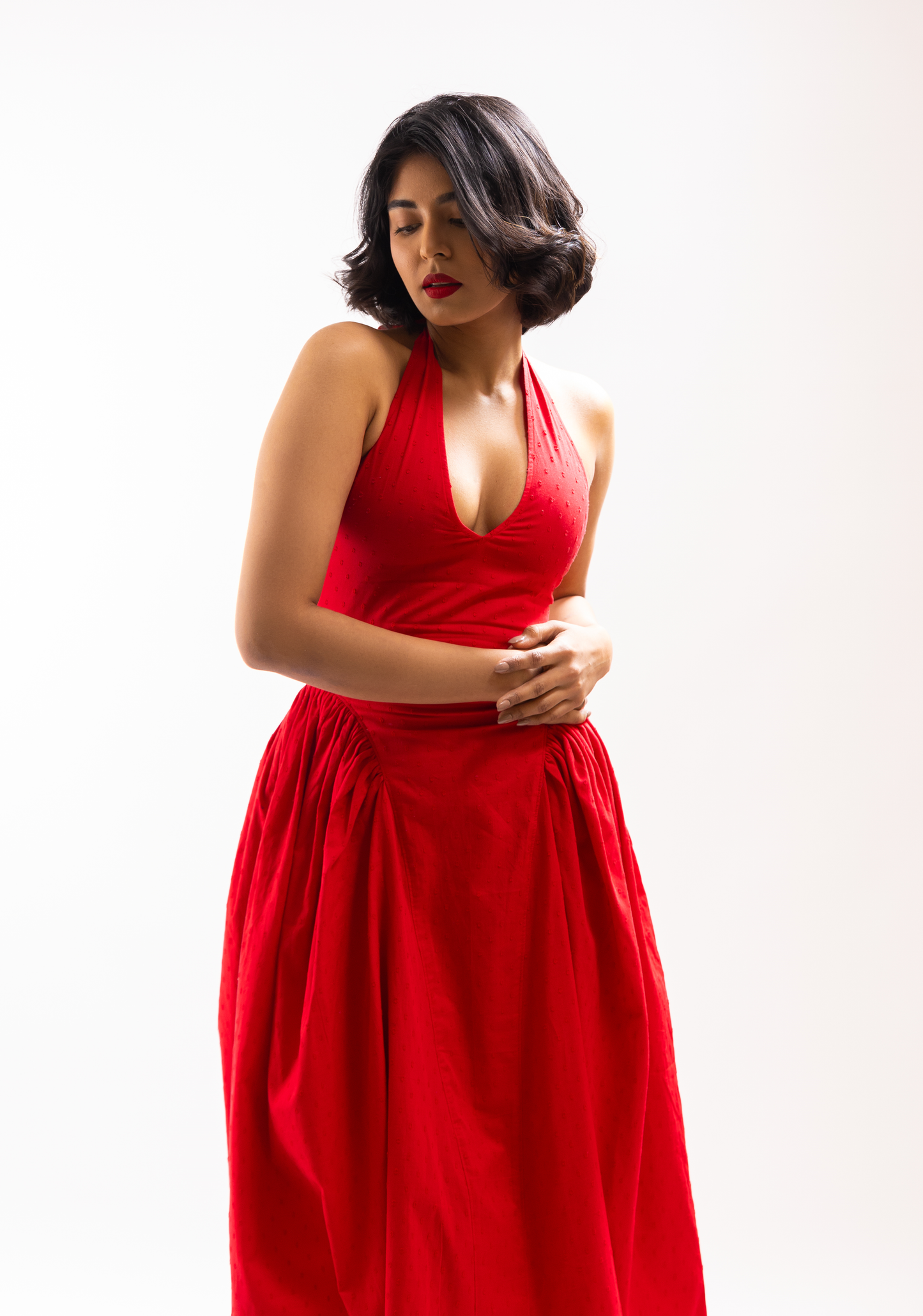 IRA DRESS (RED)
