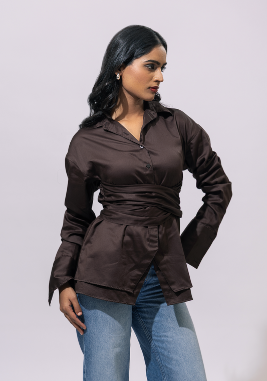 ASPEN SHIRT (BROWN)