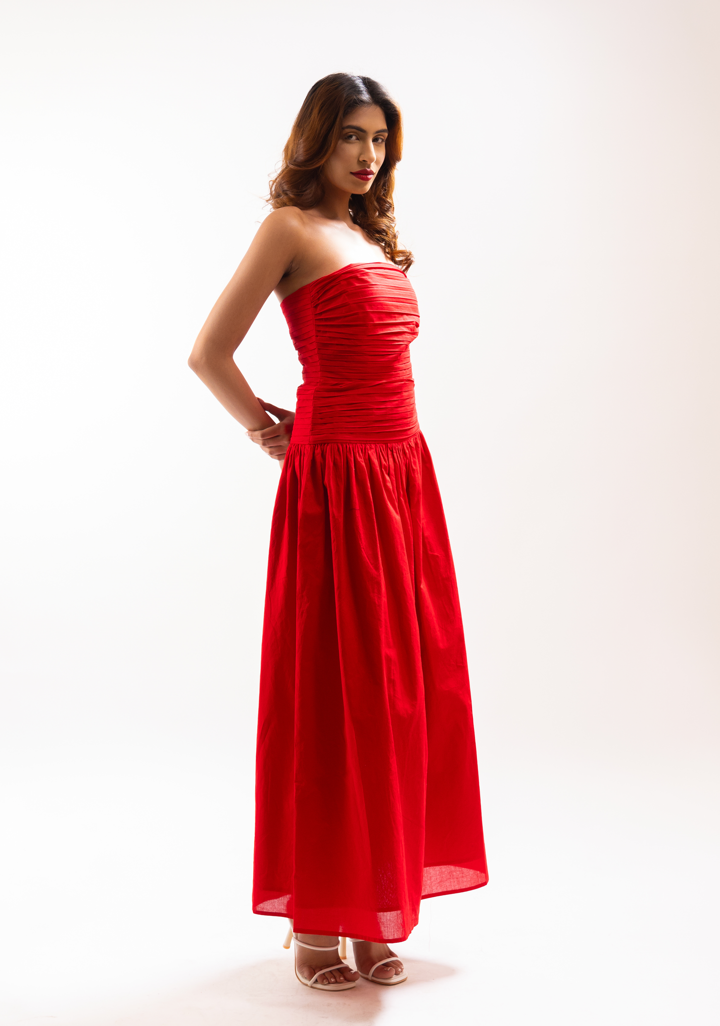 SIA DRESS (RED)