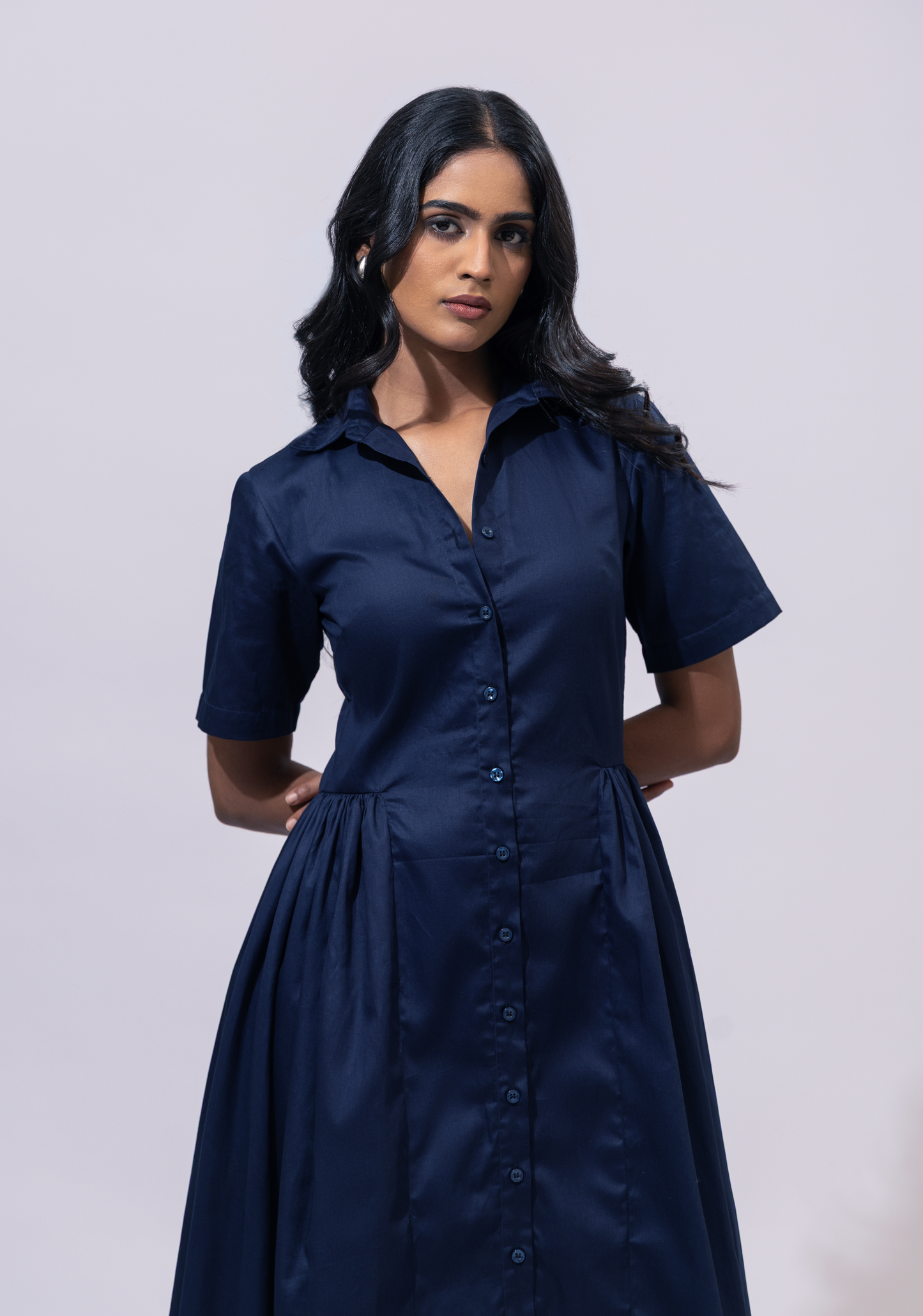 ELM DRESS (BLUE)