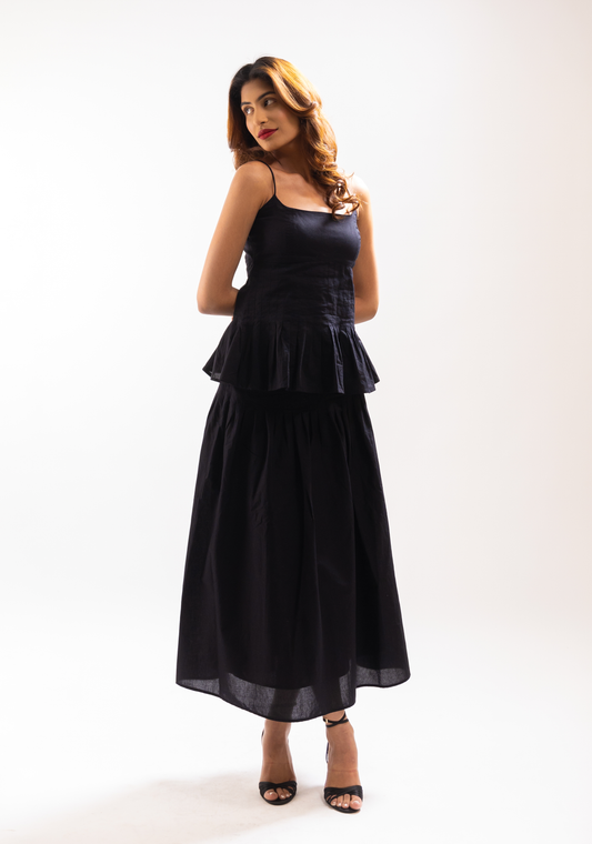 JANVI SET (BLACK)