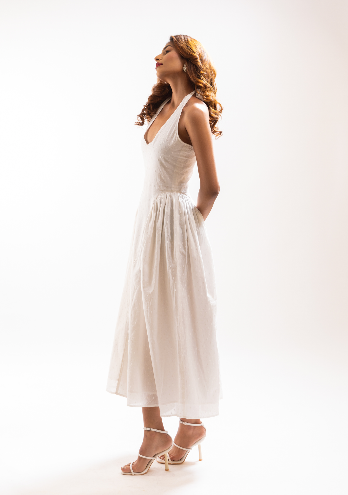 IRA DRESS (WHITE)