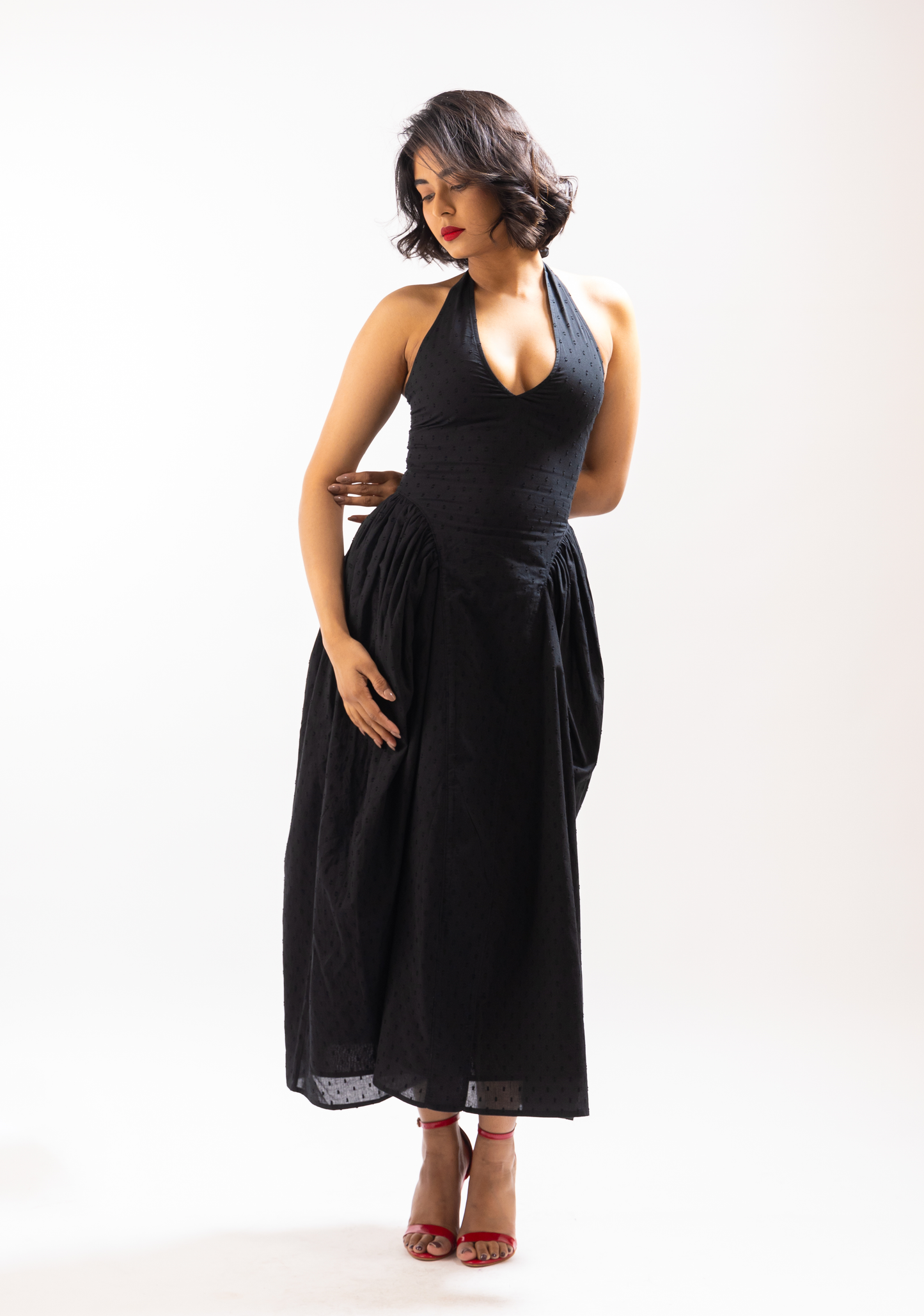 IRA DRESS (BLACK)