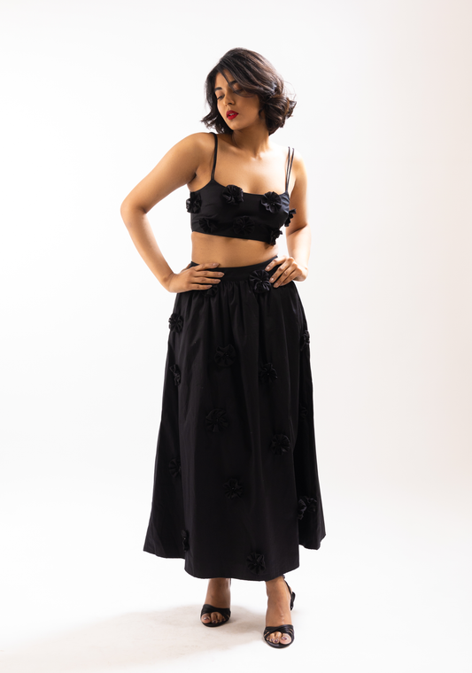GARGI SKIRT (BLACK)