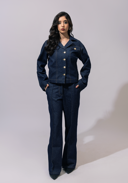 CIDER JACKET SET (BLUE)