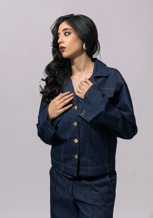 CIDER JACKET (BLUE)