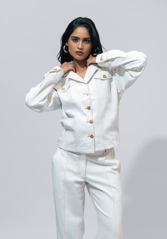 CIDER JACKET (WHITE)
