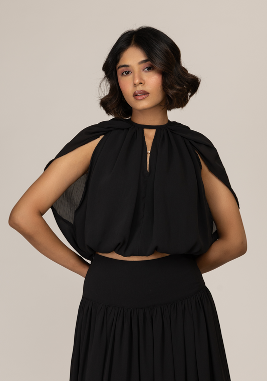 MAÉ BLOUSE (BLACK)