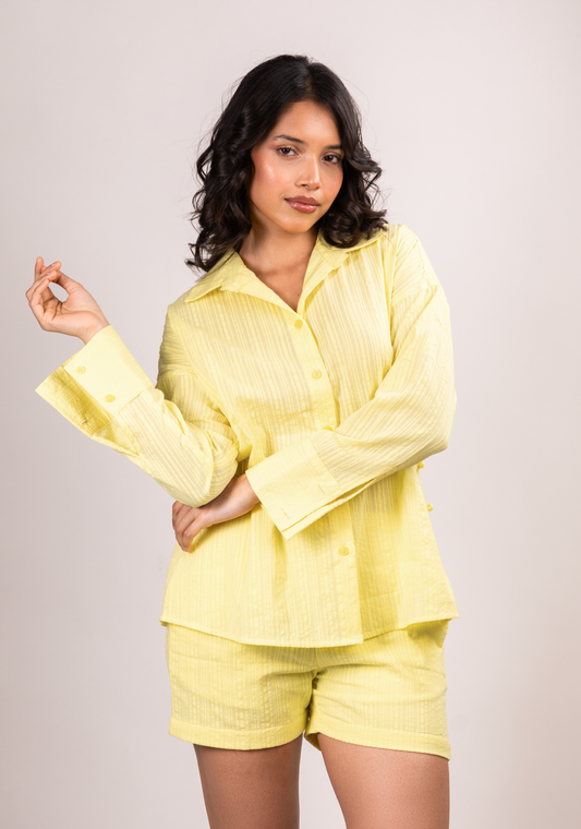 ZINNIA SHIRT (YELLOW)