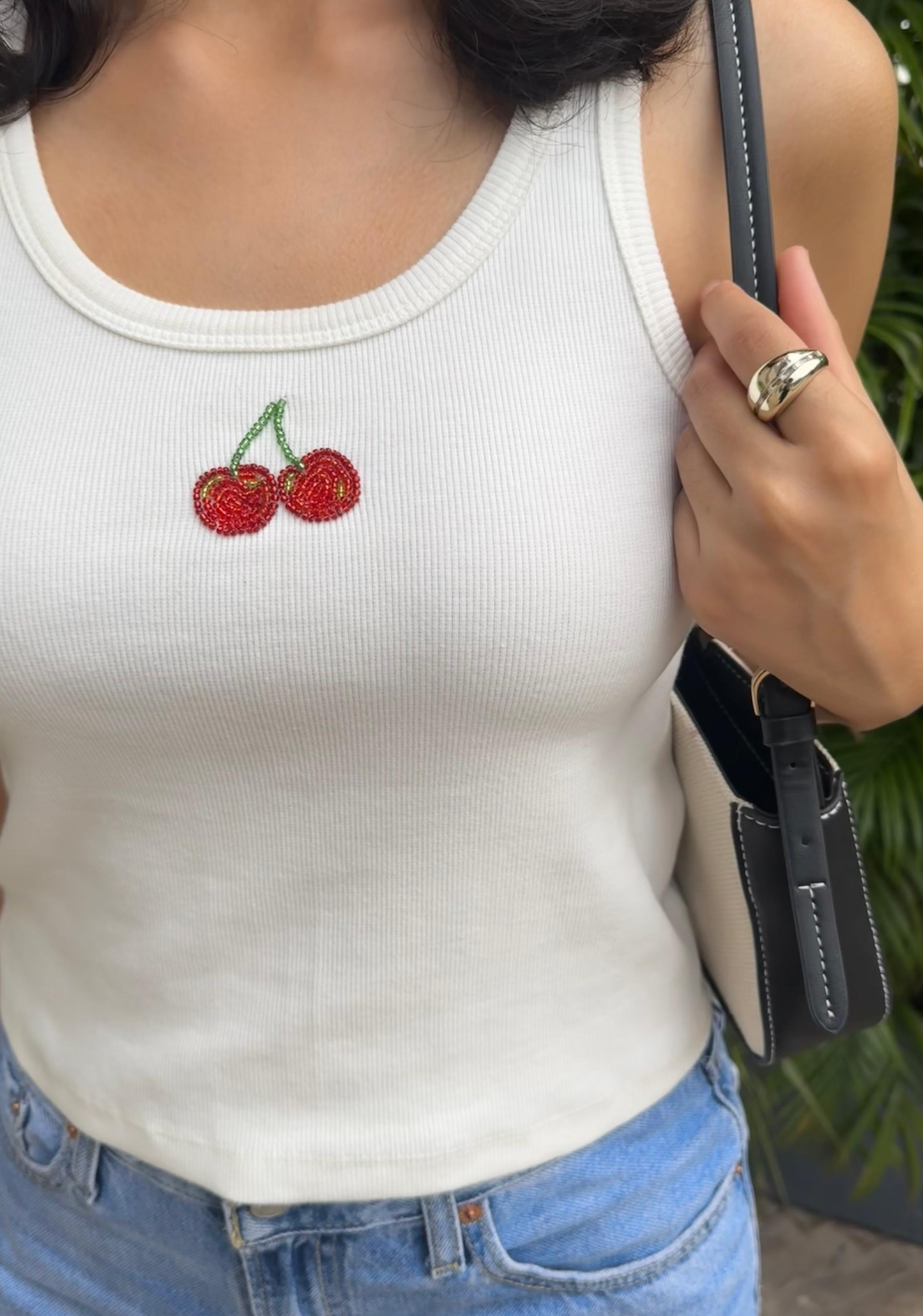 CHÉRIE TANK TOP WHITE (PRE-ORDER)